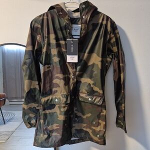 Herschel Supply Company Green Camouflage Utility Jacket